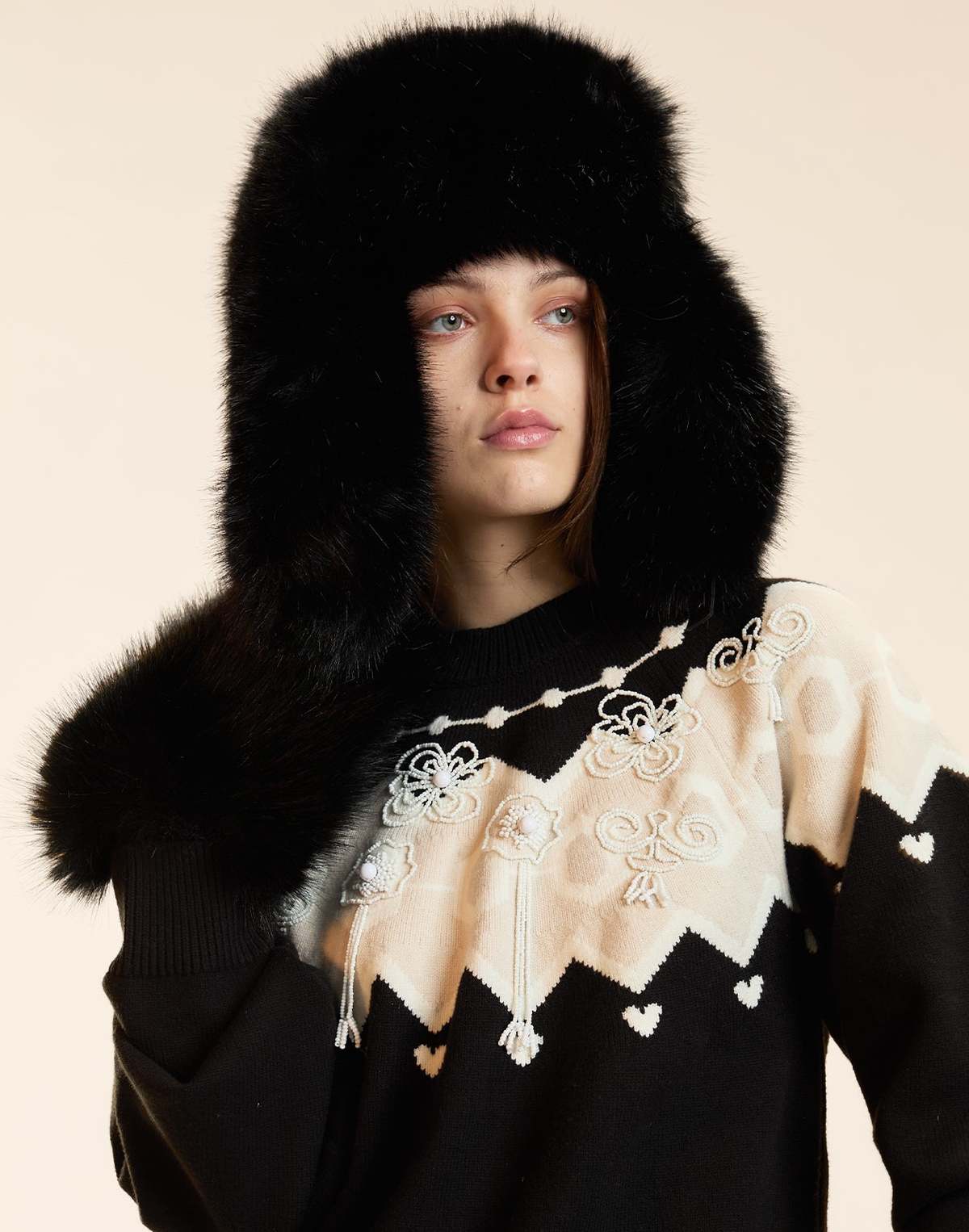 Snow Bunny Trapper Hat - Image 2 of 4