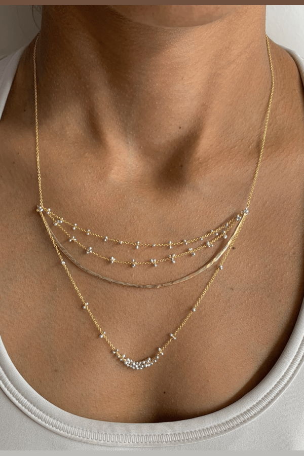 Yedomi Asuka Quad Necklace