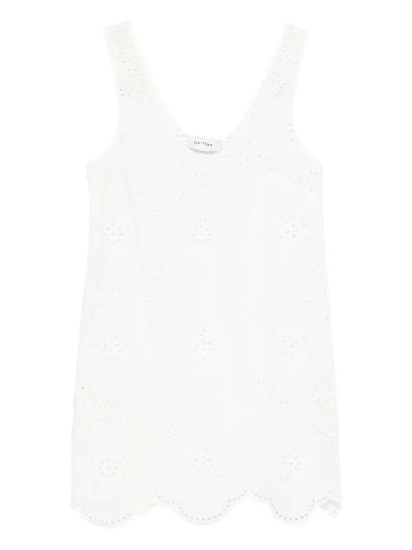 Matteau Broderie Tank Dress