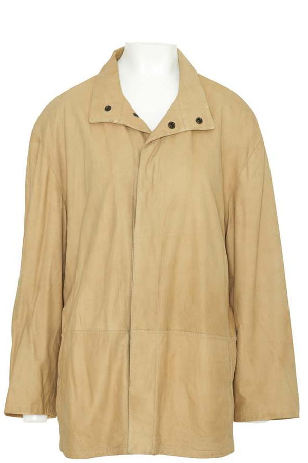 (Italy) Vintage, 1980s, Lambskin Suede