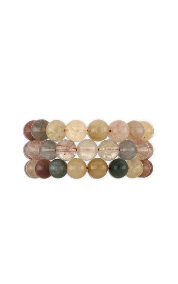 Alexa Leigh Natural Beaded Bracelet Stack 6.5" Bracelet