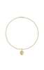 Alexa Leigh Round Heart Ball Chain Necklace 16" - Thumbnail 1