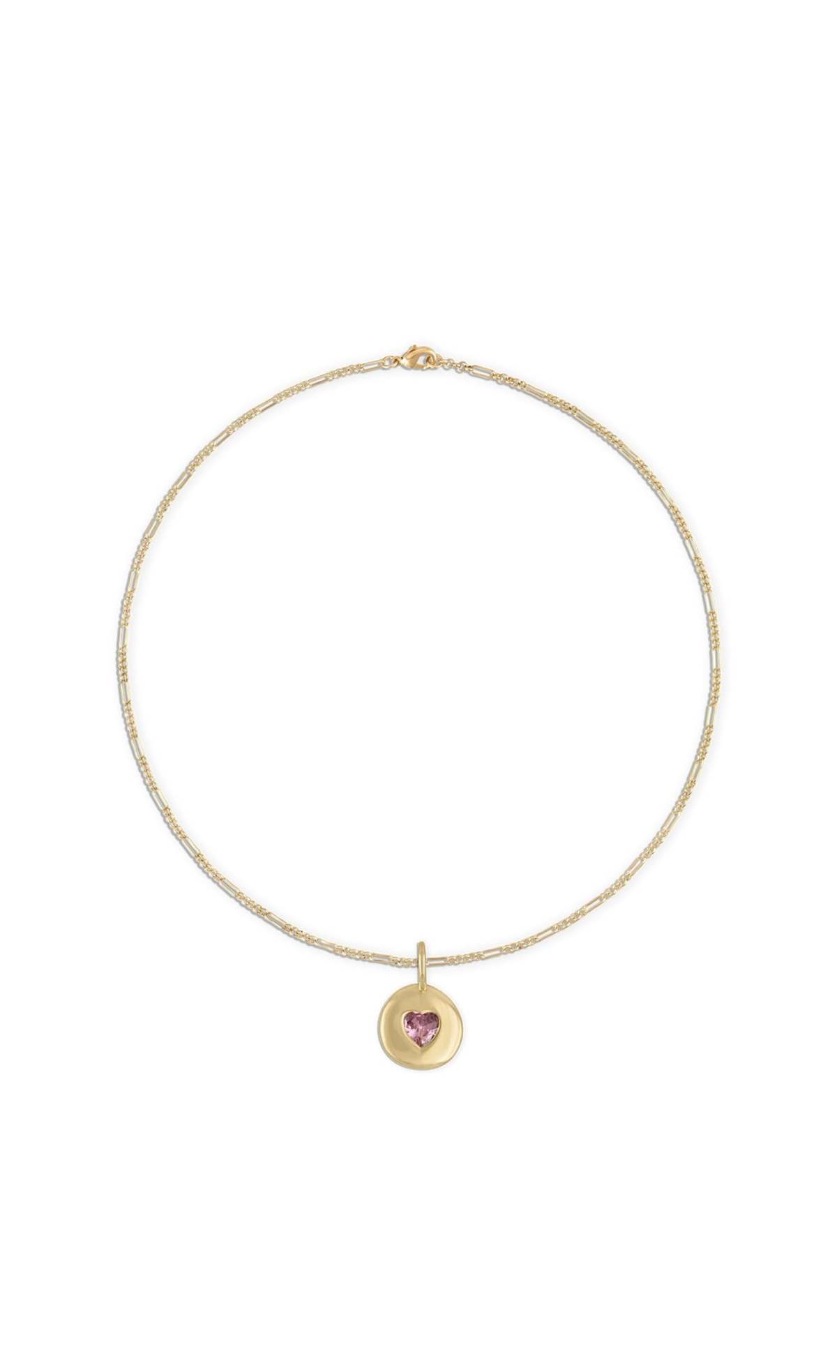 Alexa Leigh Round Heart Rolo Chain Necklace 16" - Image 1 of 3