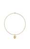 Alexa Leigh Round Heart Rolo Chain Necklace 18" - Thumbnail 1