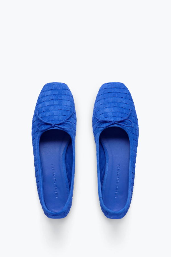 Freda Salvador Jada Square-Toe Woven Flat