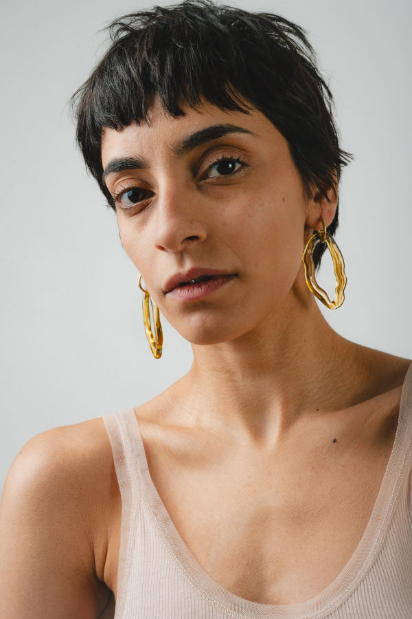 Suplais Amber Zostera Earrings