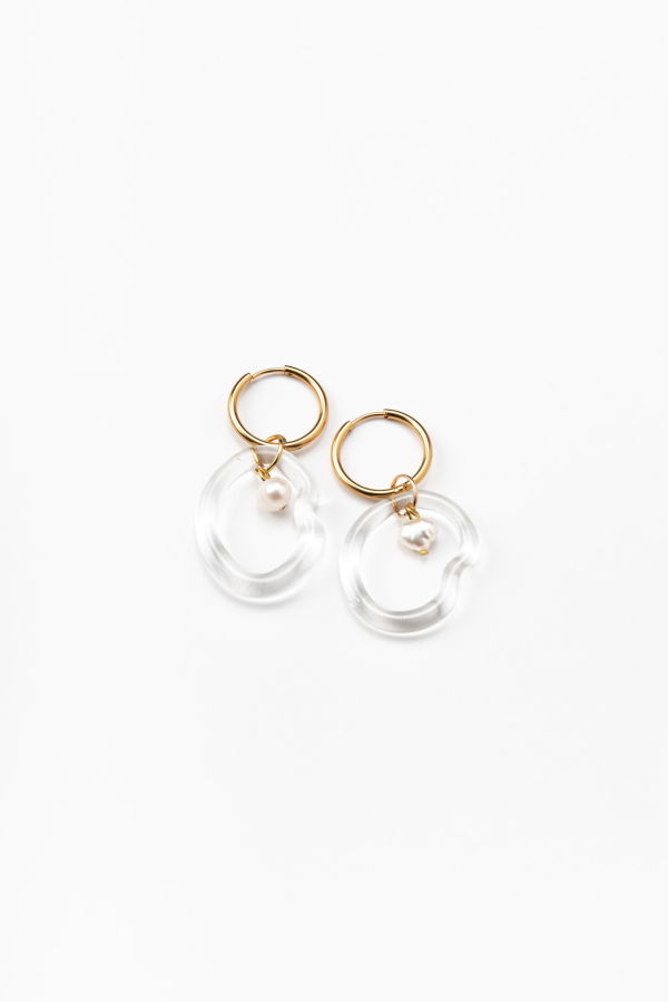 Suplais Ameba y el Mar Earrings
