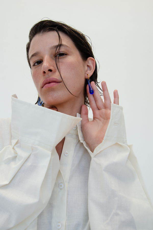 Suplais Blue Mixxie Earrings