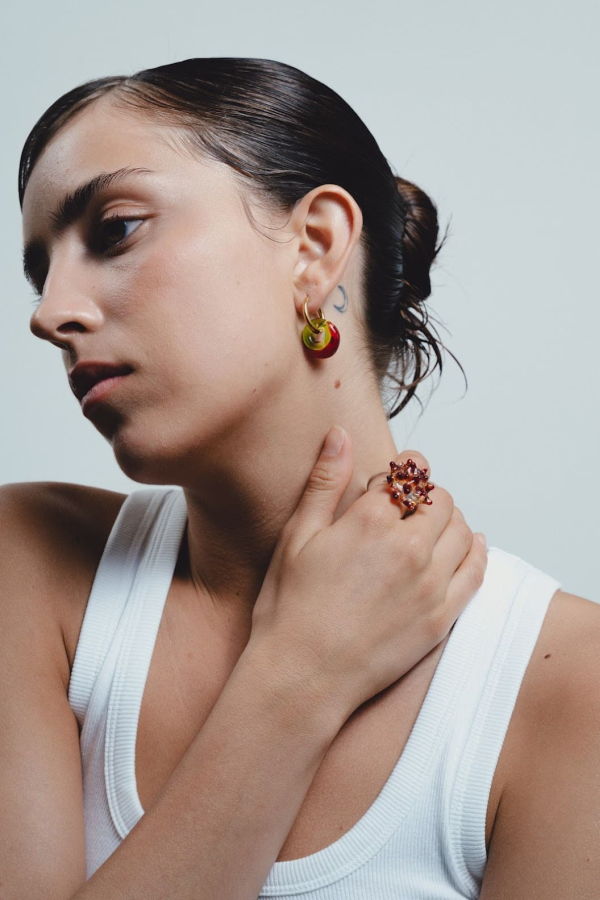 Suplais Double Donut Earrings