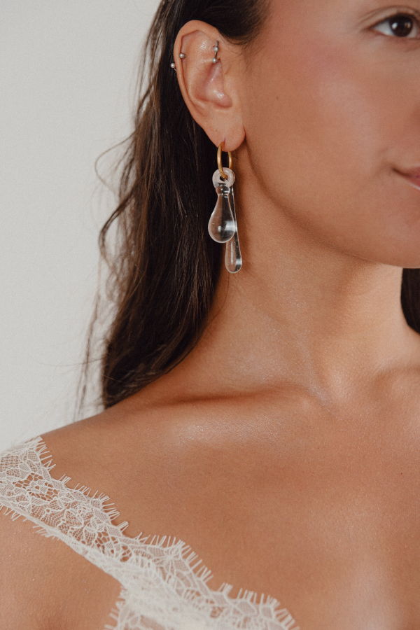 Suplais Double Drop Earrings