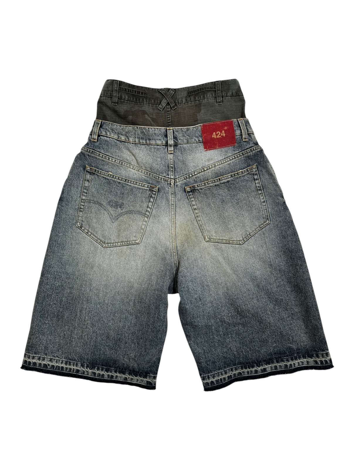 424 Big Daddy Denim Shorts - Image 2 of 5