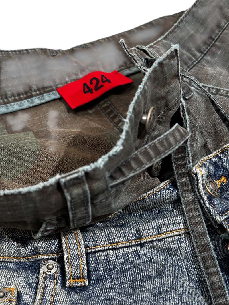 424 Big Daddy Denim Shorts