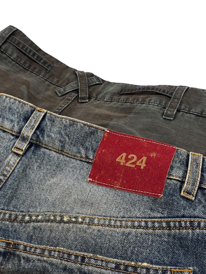 424 Big Daddy Denim Shorts