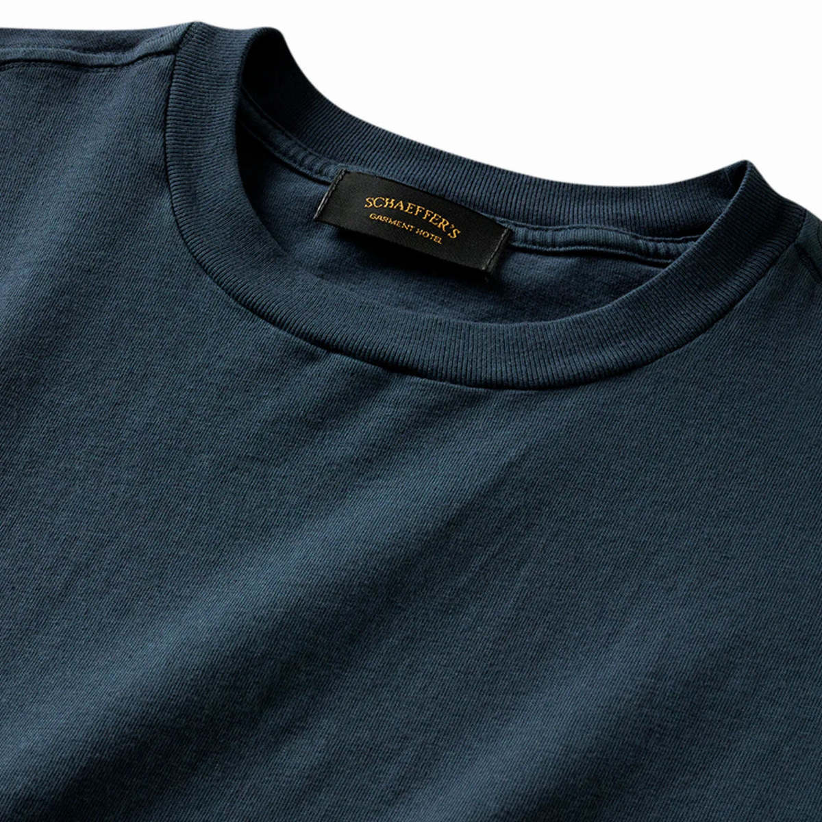 SCHAEFFER'S GARMENT HOTEL Oversized Indigo Tee - Indigo - Image 2 of 2