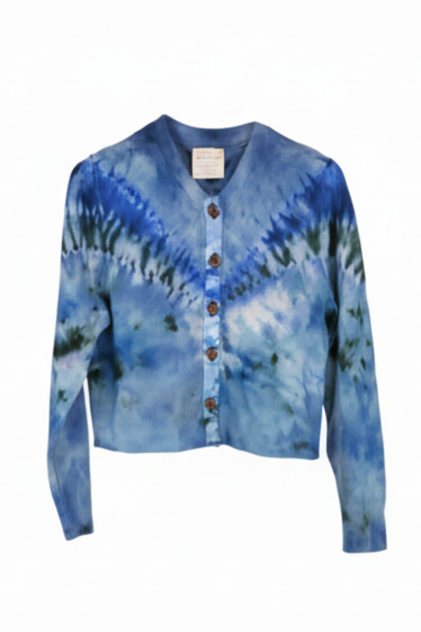 Galadriel Mattei Wingspan Cardigan - Sea Water