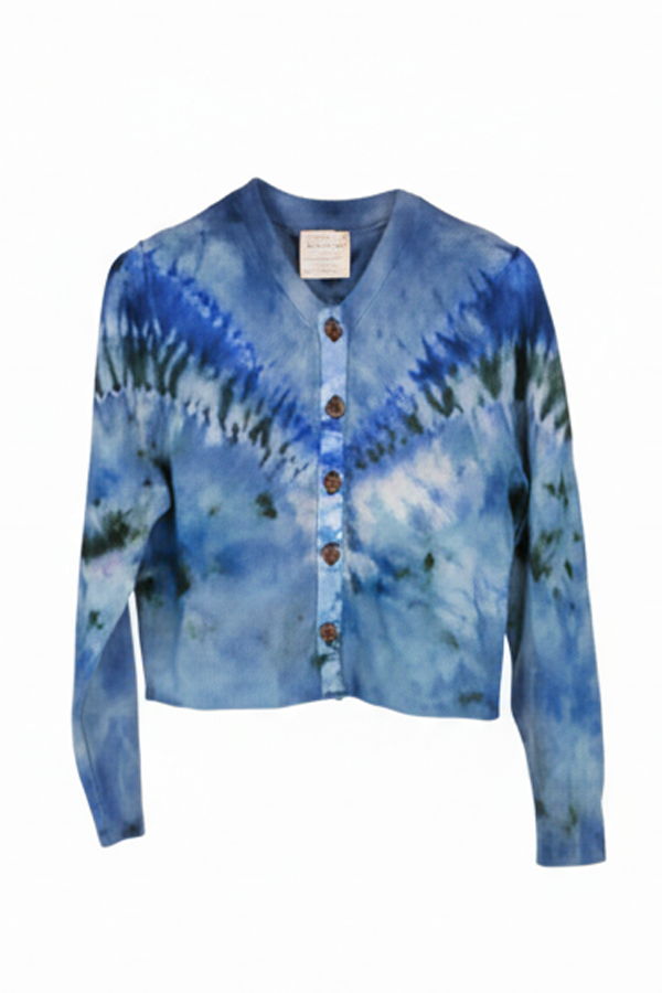 Galadriel Mattei Wingspan Cardigan - Sea Water
