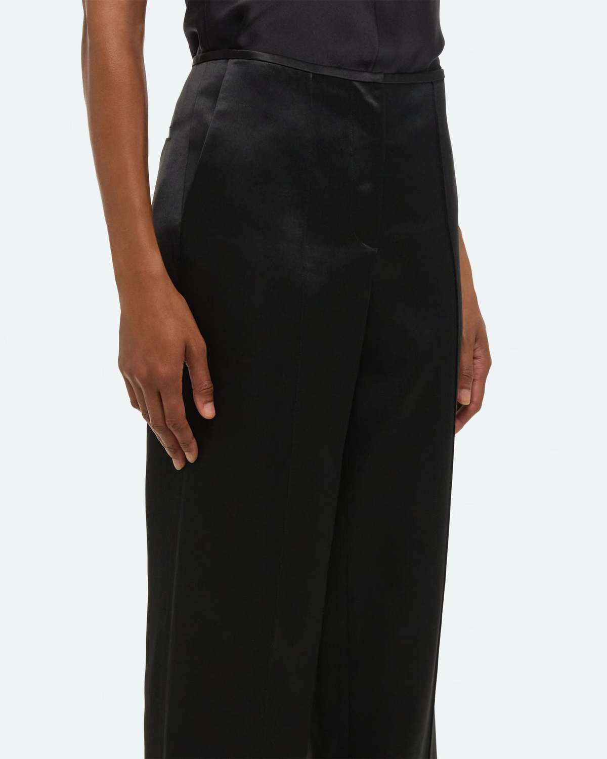 Helmut Lang Minimal Satin Pants - Image 3 of 6