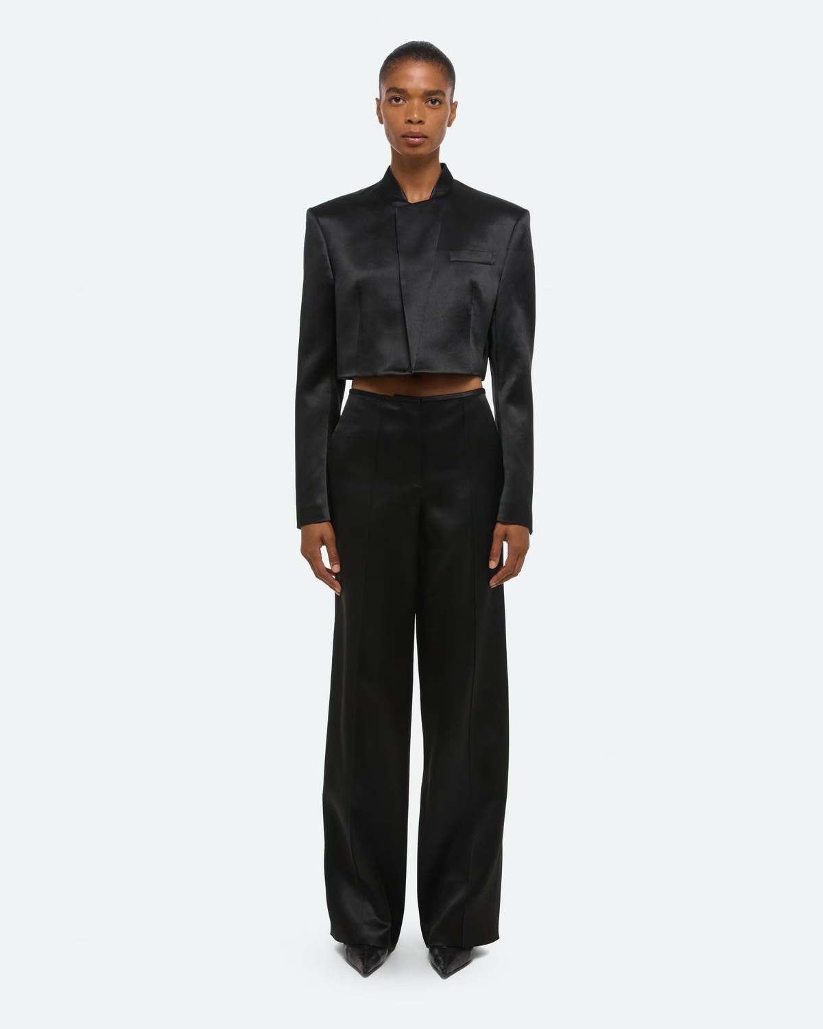 Helmut Lang Minimal Satin Pants - Image 6 of 6