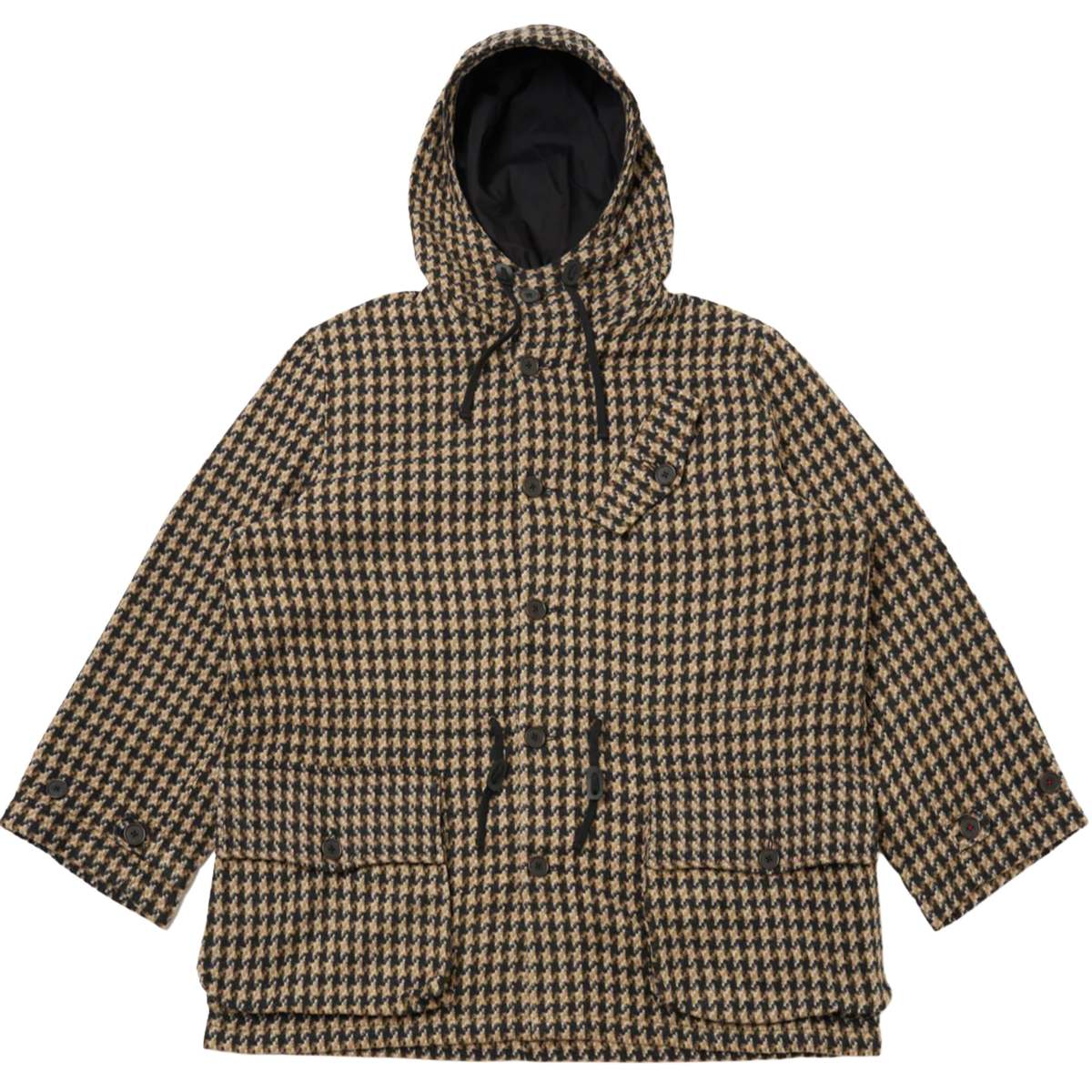 Universal Works Sand Cortina Tweed Boston Parka - Image 1 of 7