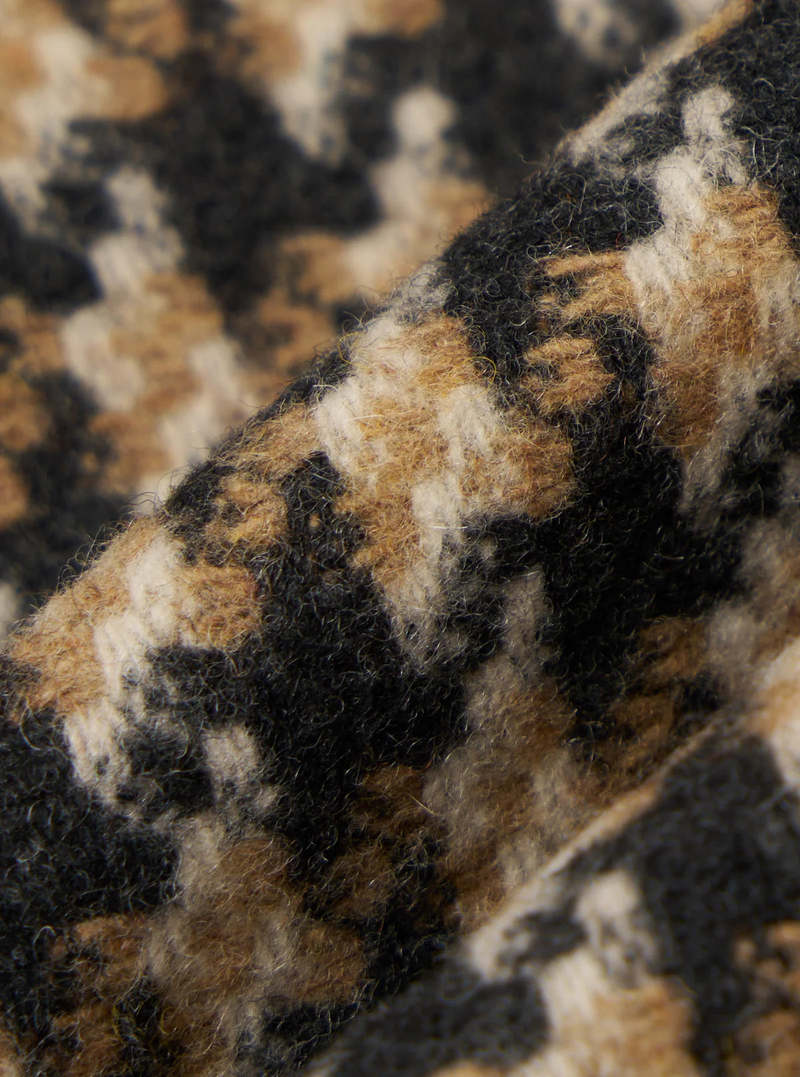 Universal Works Sand Cortina Tweed Boston Parka