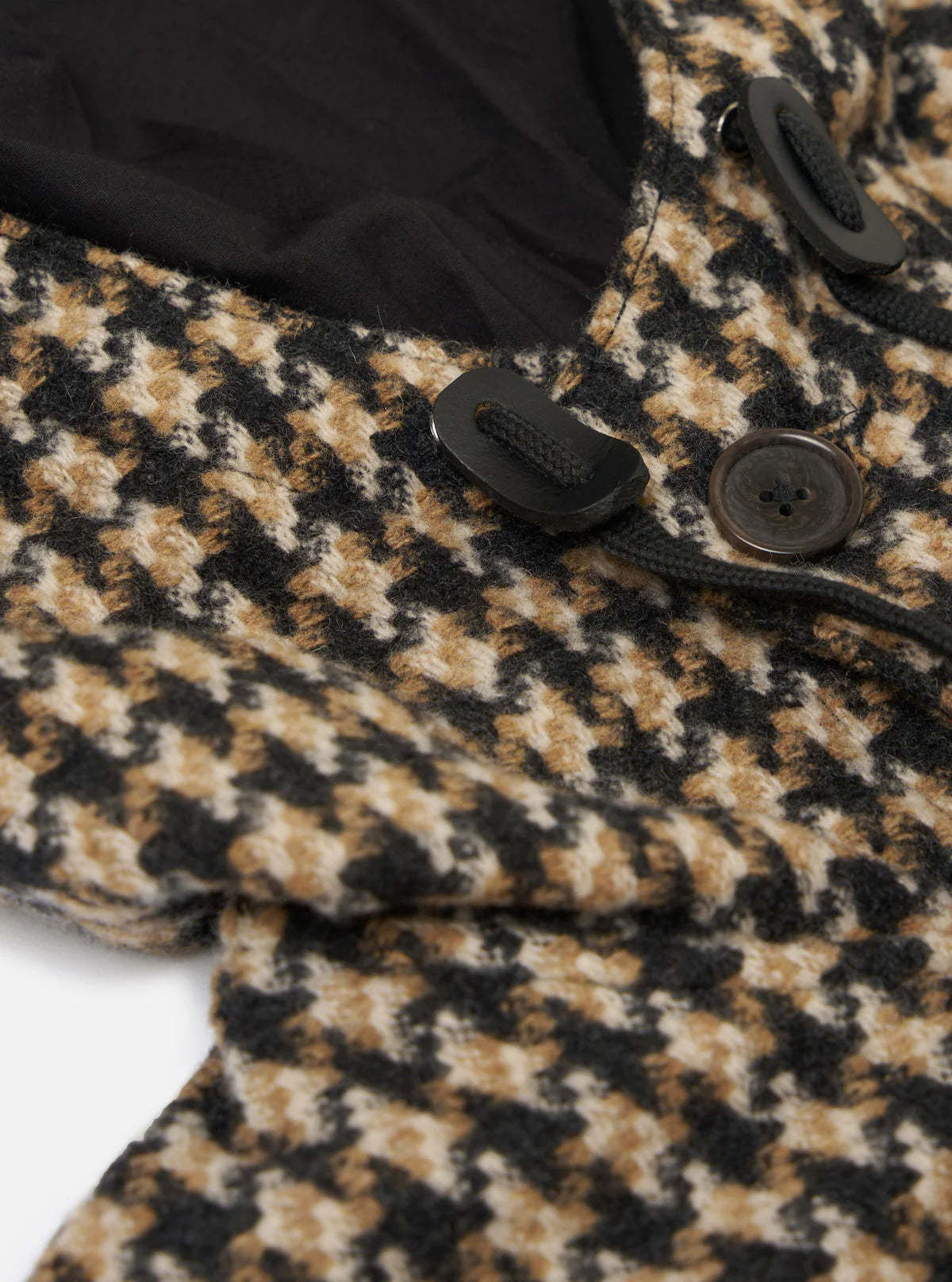 Universal Works Sand Cortina Tweed Boston Parka - Image 6 of 7