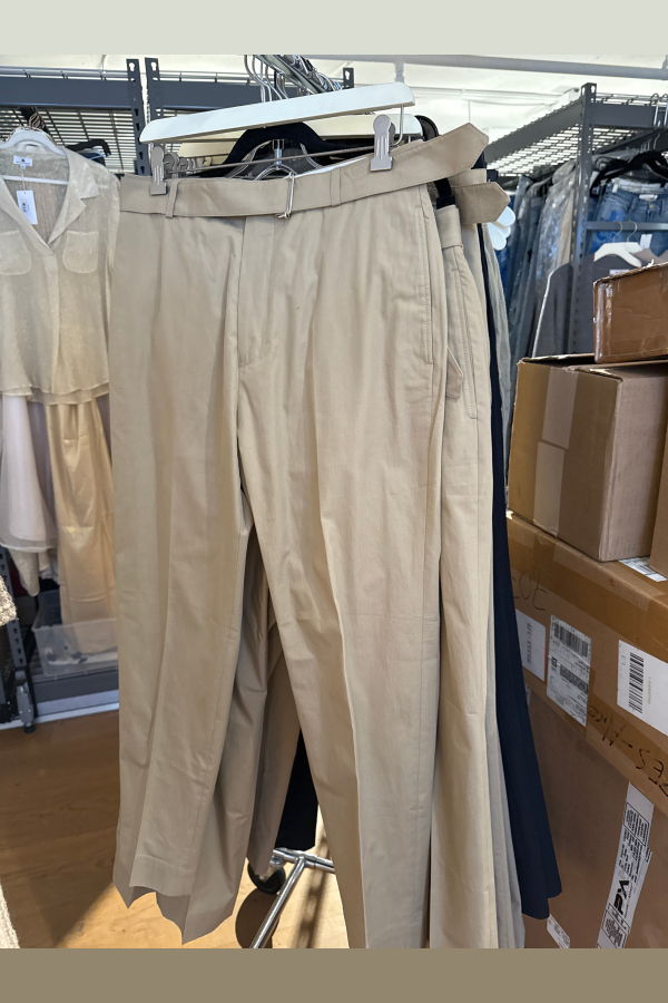 Officine Generale Owen Pop Piece Pants - Khaki