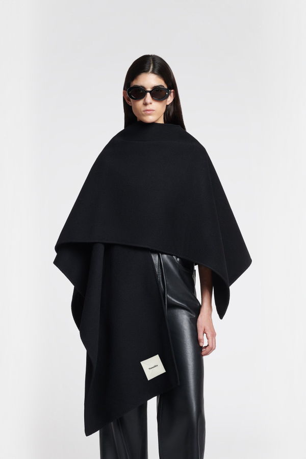 Nanushka Kamin Shawl - Black