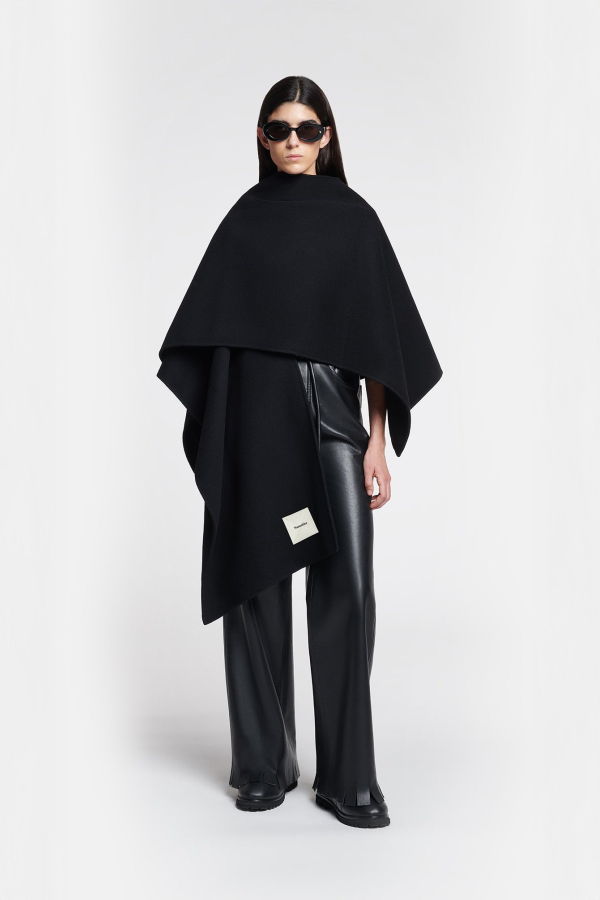 Nanushka Kamin Shawl - Black