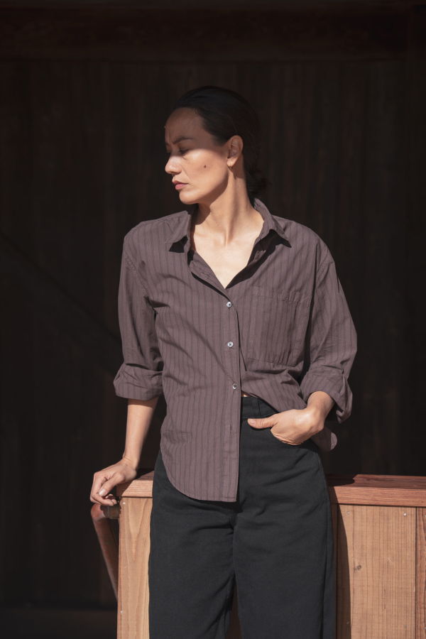 Waltz Oversized Button-Up Shirt