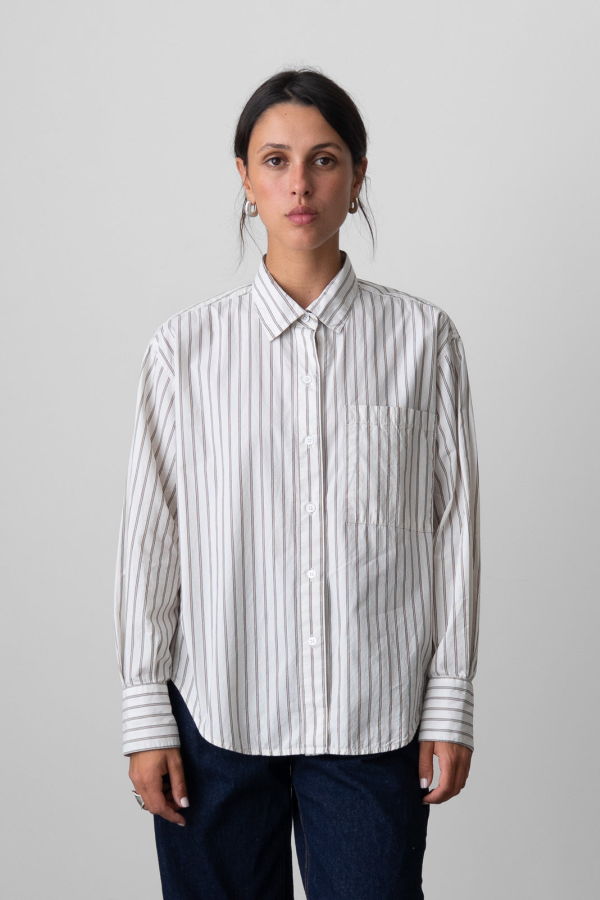 Waltz Oversized Button-Up Shirt