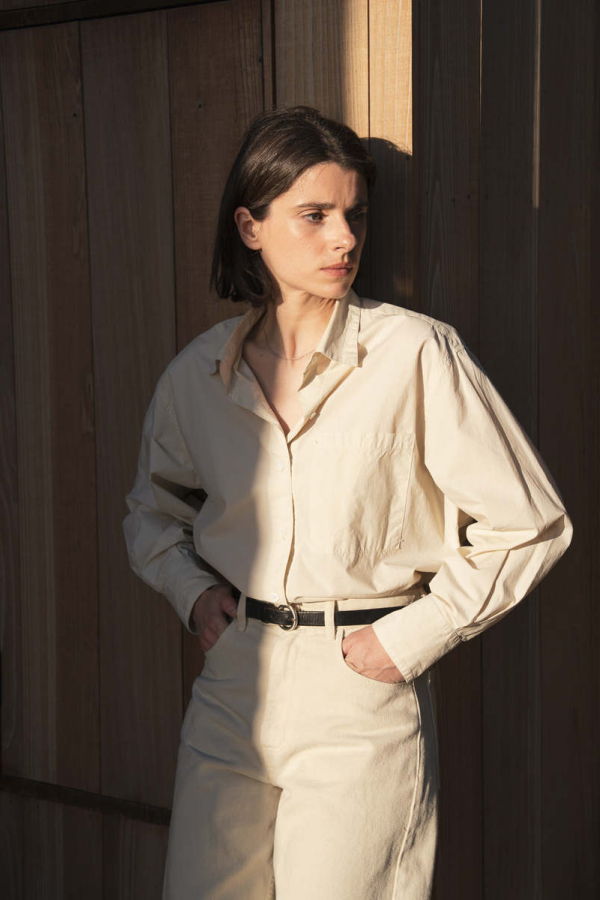 Waltz Oversized Button-Up Shirt