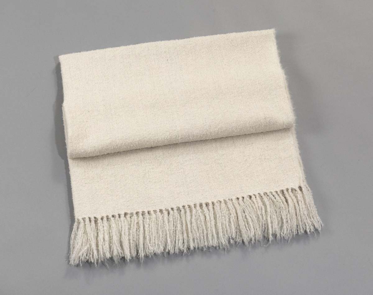 Allpa Handwoven Boucle Alpaca Throw - Ivory - Image 1 of 3