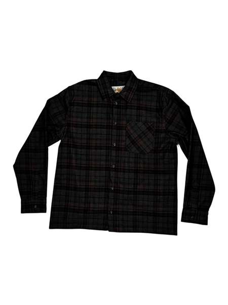 mfpen Frame shirt - black tartan check | Garmentory