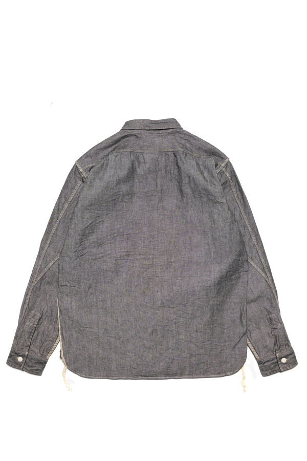 SAMURAI JEANS SJCBS25W Selvedge Chambray Work Shirt