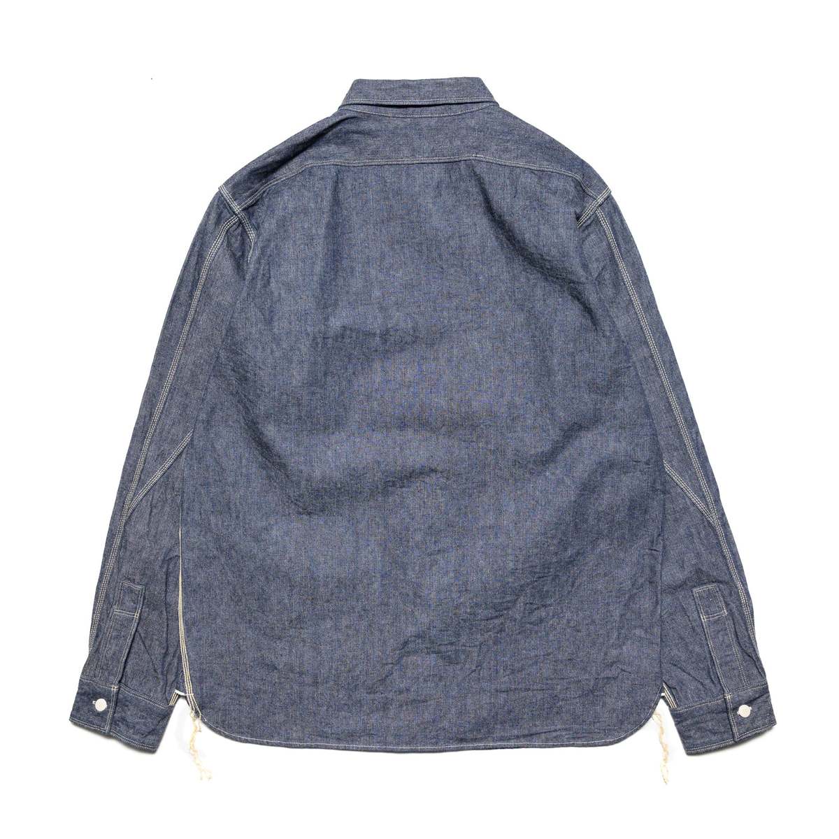 SAMURAI JEANS SJCBS25W Selvedge Chambray Work Shirt - Image 2 of 13