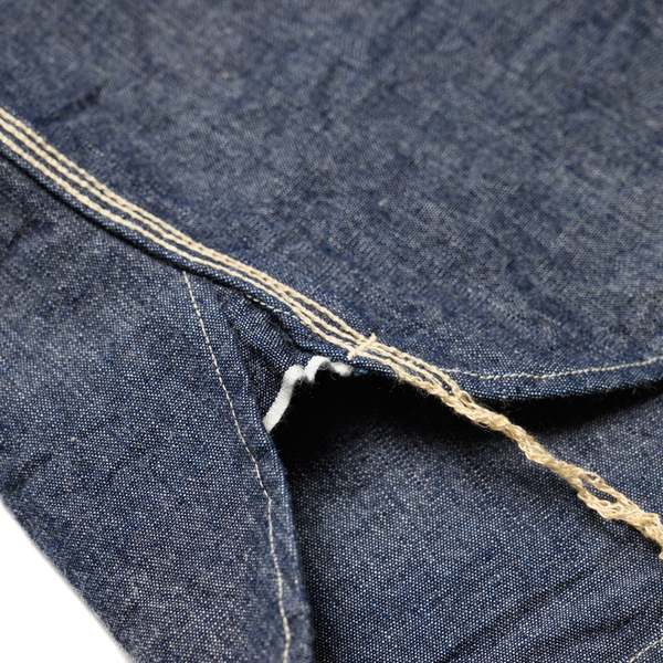 SAMURAI JEANS SJCBS25W Selvedge Chambray Work Shirt