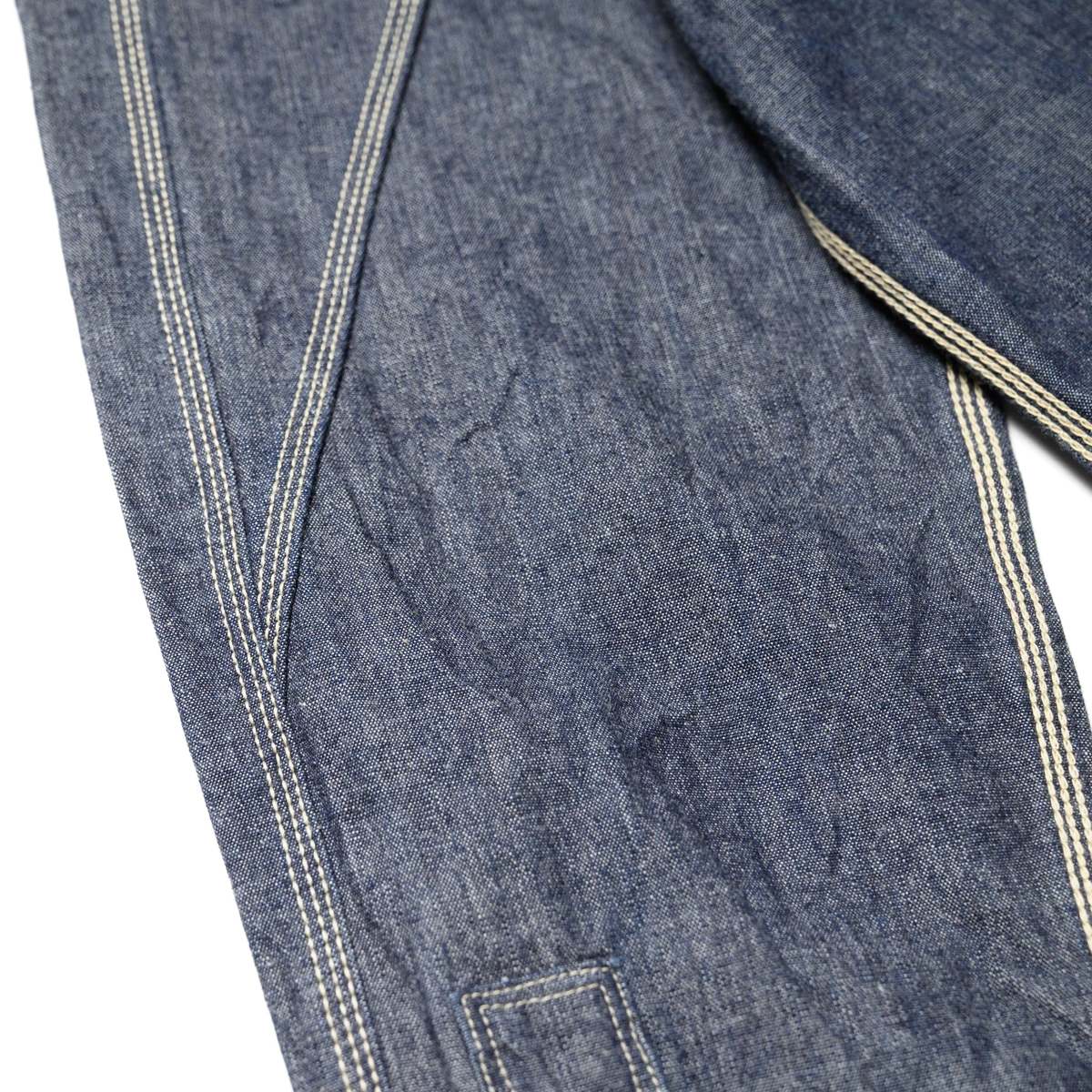 SAMURAI JEANS SJCBS25W Selvedge Chambray Work Shirt - Image 12 of 13