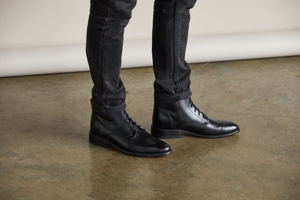 Nisolo Luciano Boot - Black/Black | Garmentory display picture 3