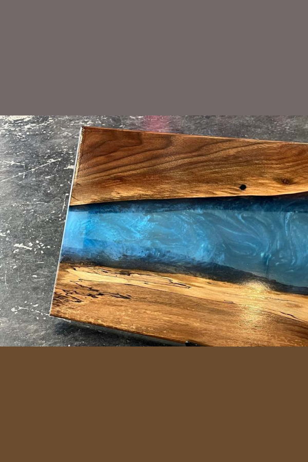 Blue Fig Boards Wood & Resin Cutting Board