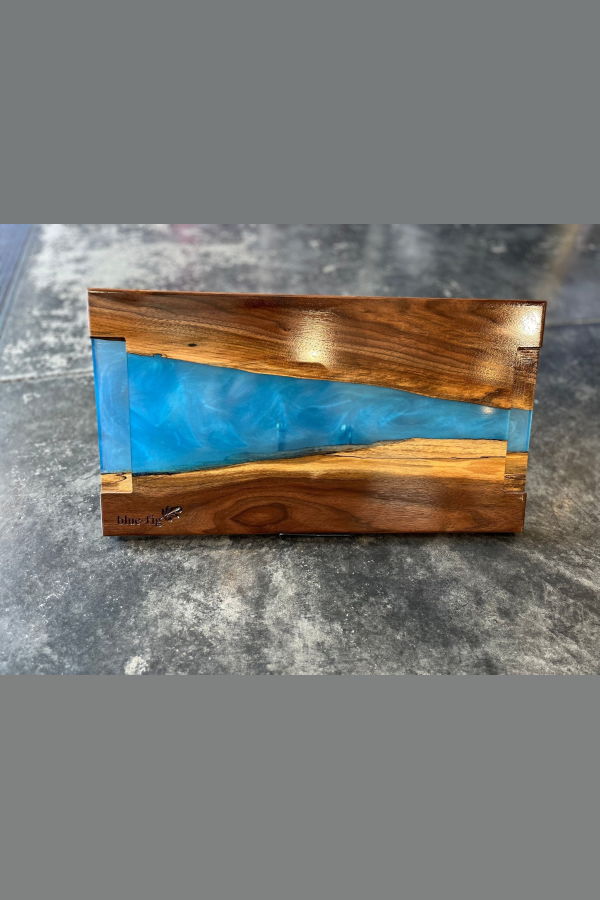 Blue Fig Boards Wood & Resin Cutting Board