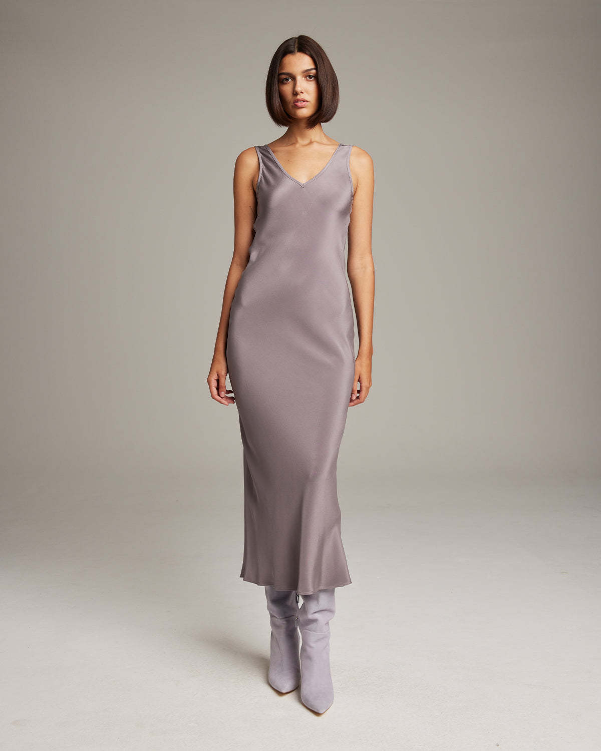 VOZ Opal Double V Slip Dress - Opal - Image 1 of 3