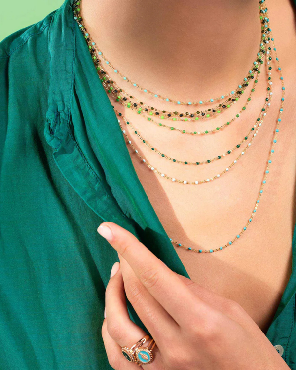 GIGICLOZEAU Classic Gigi Necklace - Midnight