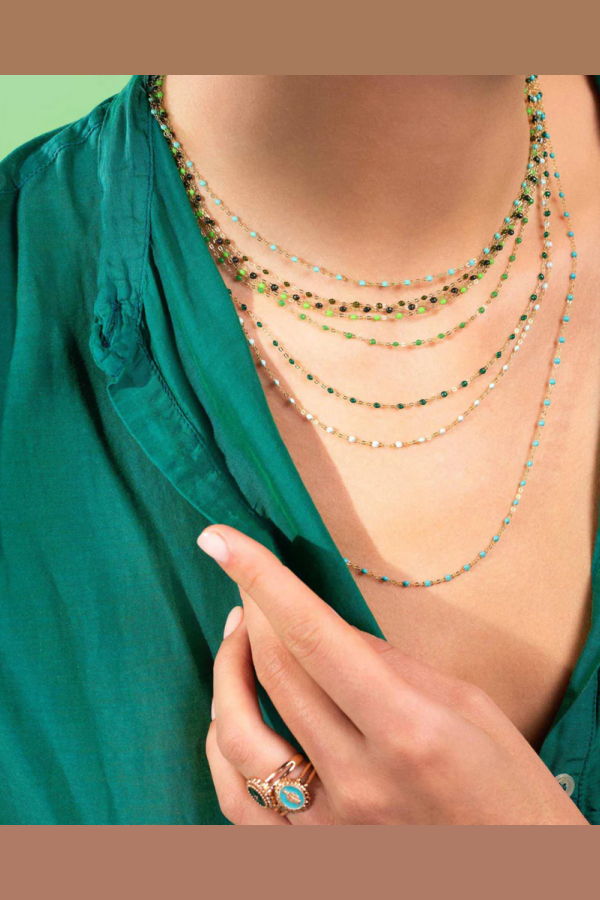 GIGICLOZEAU Classic Gigi Necklace - Midnight