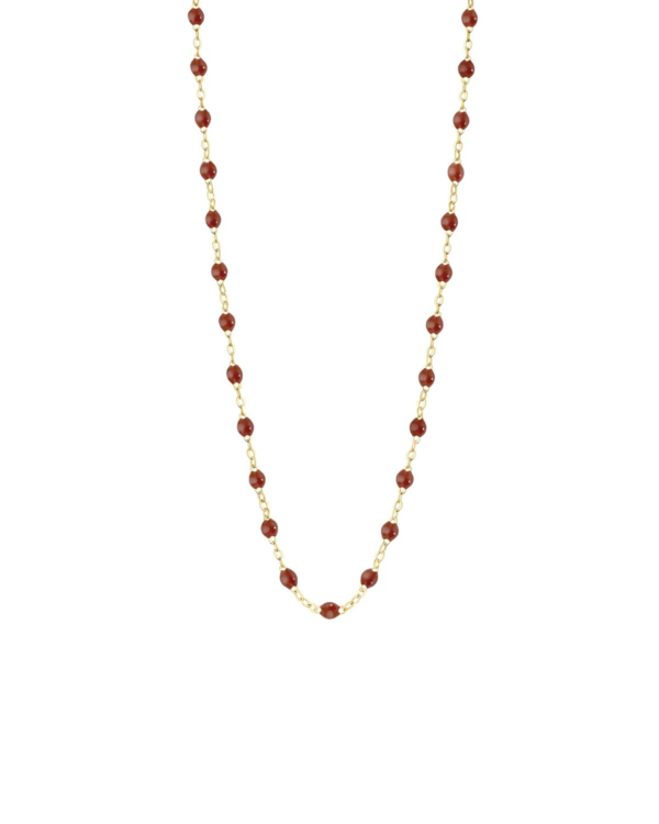 GIGICLOZEAU Classic Gigi Necklace - Mocha