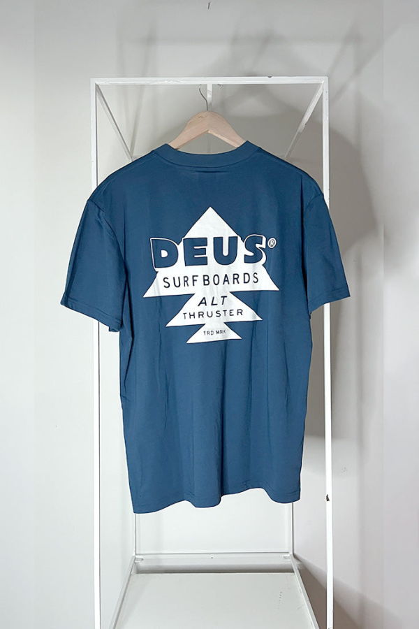 Deus Ex Machina Thruster Tee - Legion Blue
