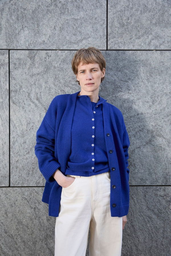 James Street Co. Oversized Wool Cardigan