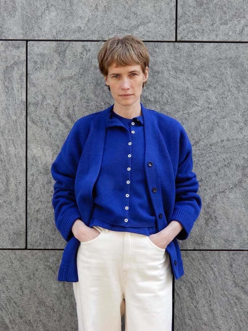 James Street Co. Oversized Wool Cardigan