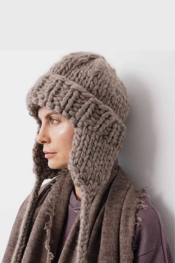 Wol Hide Handknit Hat