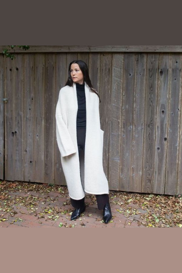 Lauren Manoogian Long Shawl Cardigan