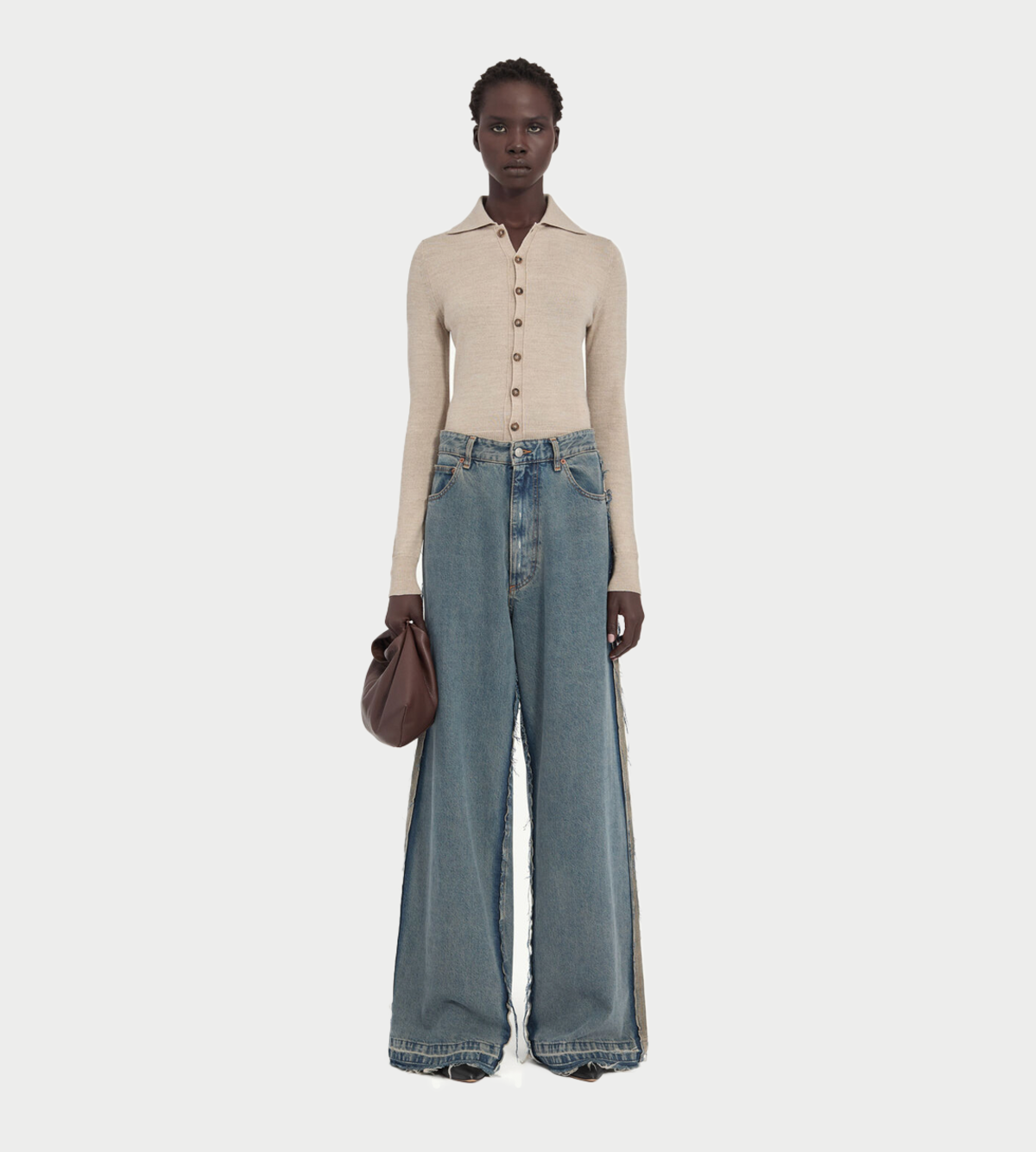 MM6 Maison Margiela Exposed Seam Jeans - Image 6 of 6